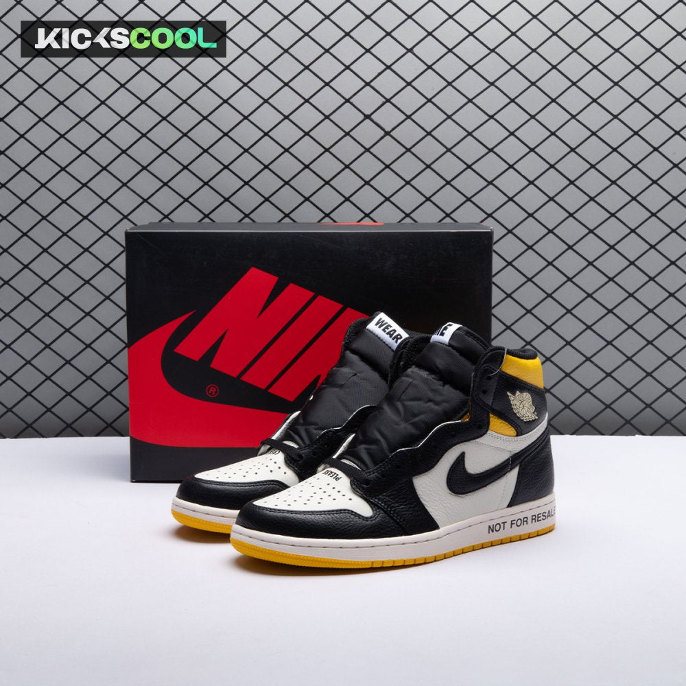 Jordan 1 Retro High Not for Resale Varsity Maize 861428-107 Unisex
