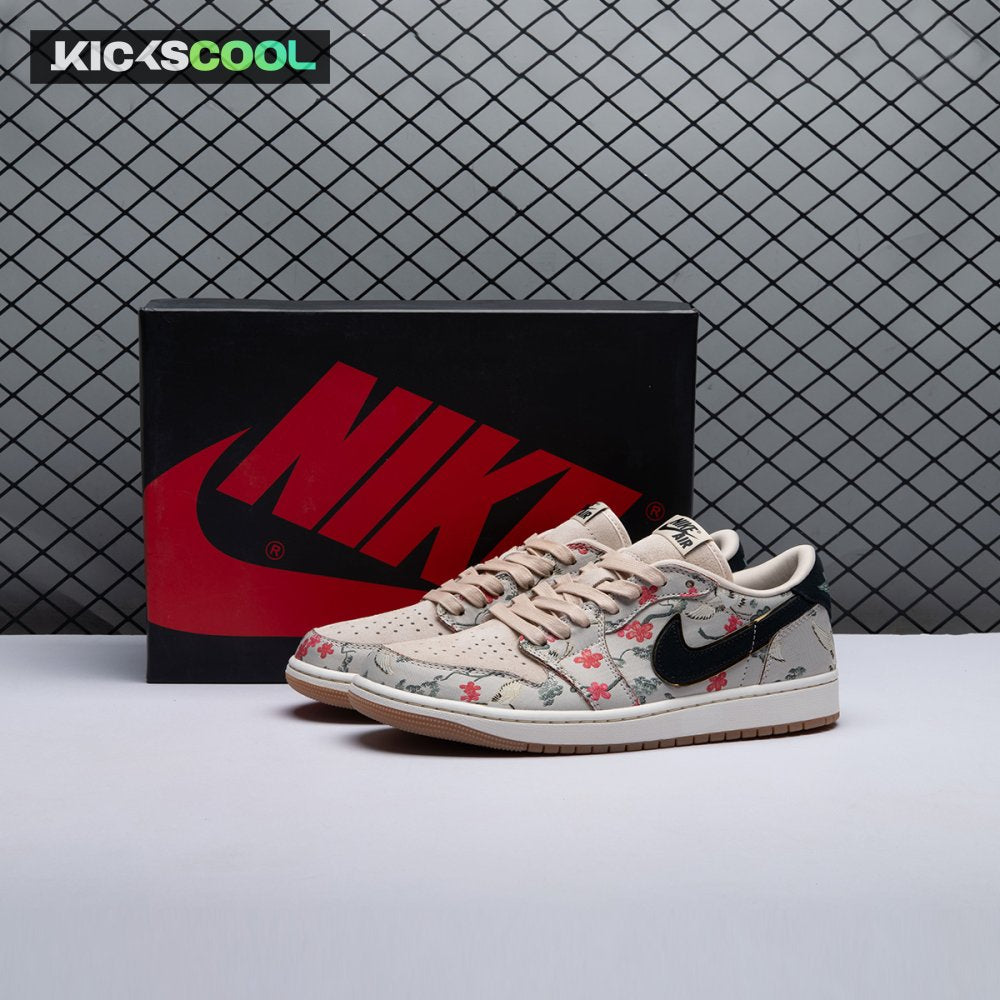 Jordan 1 Retro Low OG Rui Hachimura Oatmeal HV8293-100 Unisex