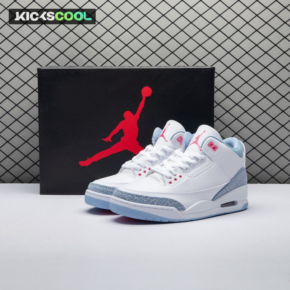 Jordan 3 Retro White Cobalt Bliss (GS) HQ0784-101 Unisex