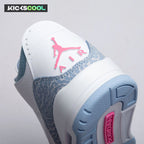 Jordan 3 Retro White Cobalt Bliss (GS) HQ0784-101 Unisex