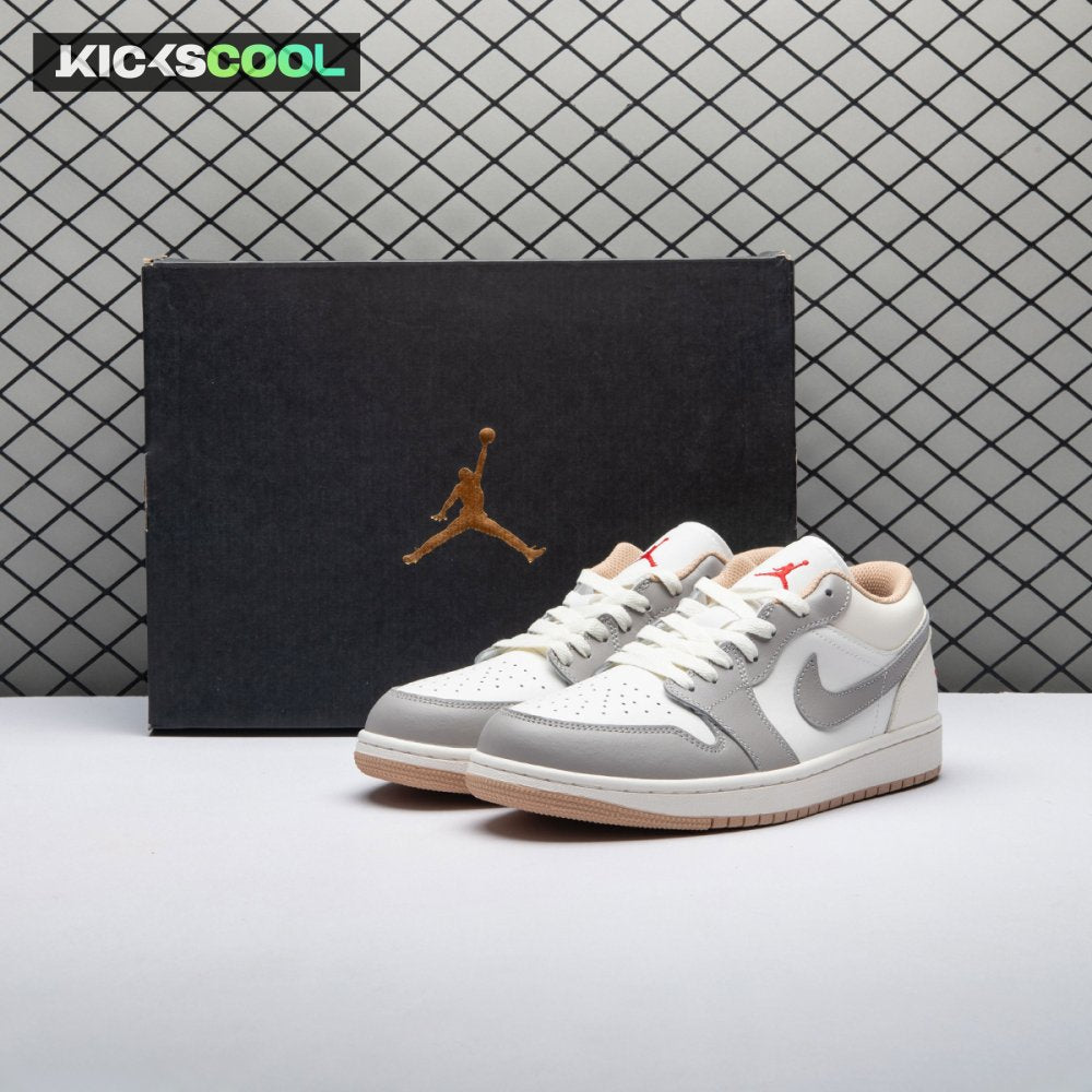Jordan 1 Low Sail College Grey Rattan 553558-169 Unisex