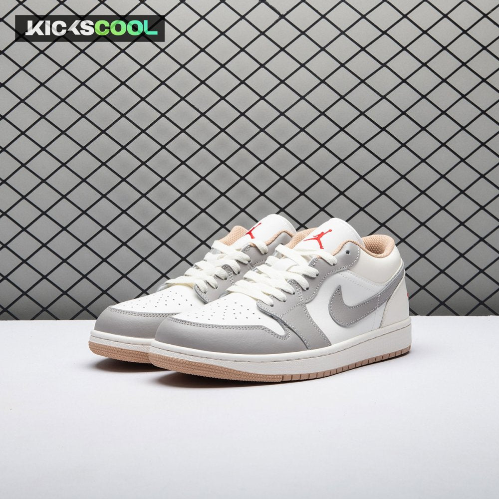 Jordan 1 Low Sail College Grey Rattan 553558-169 Unisex