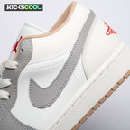 Jordan 1 Low Sail College Grey Rattan 553558-169 Unisex
