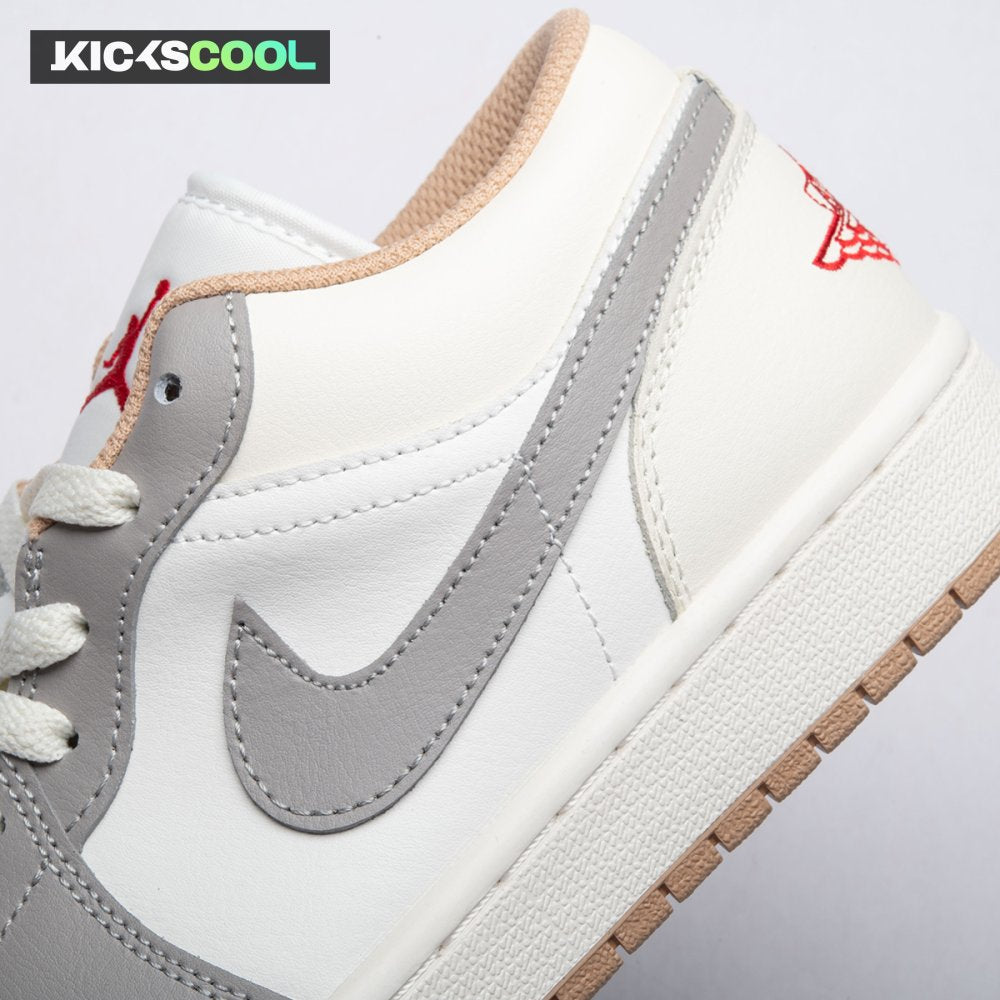 Jordan 1 Low Sail College Grey Rattan 553558-169 Unisex