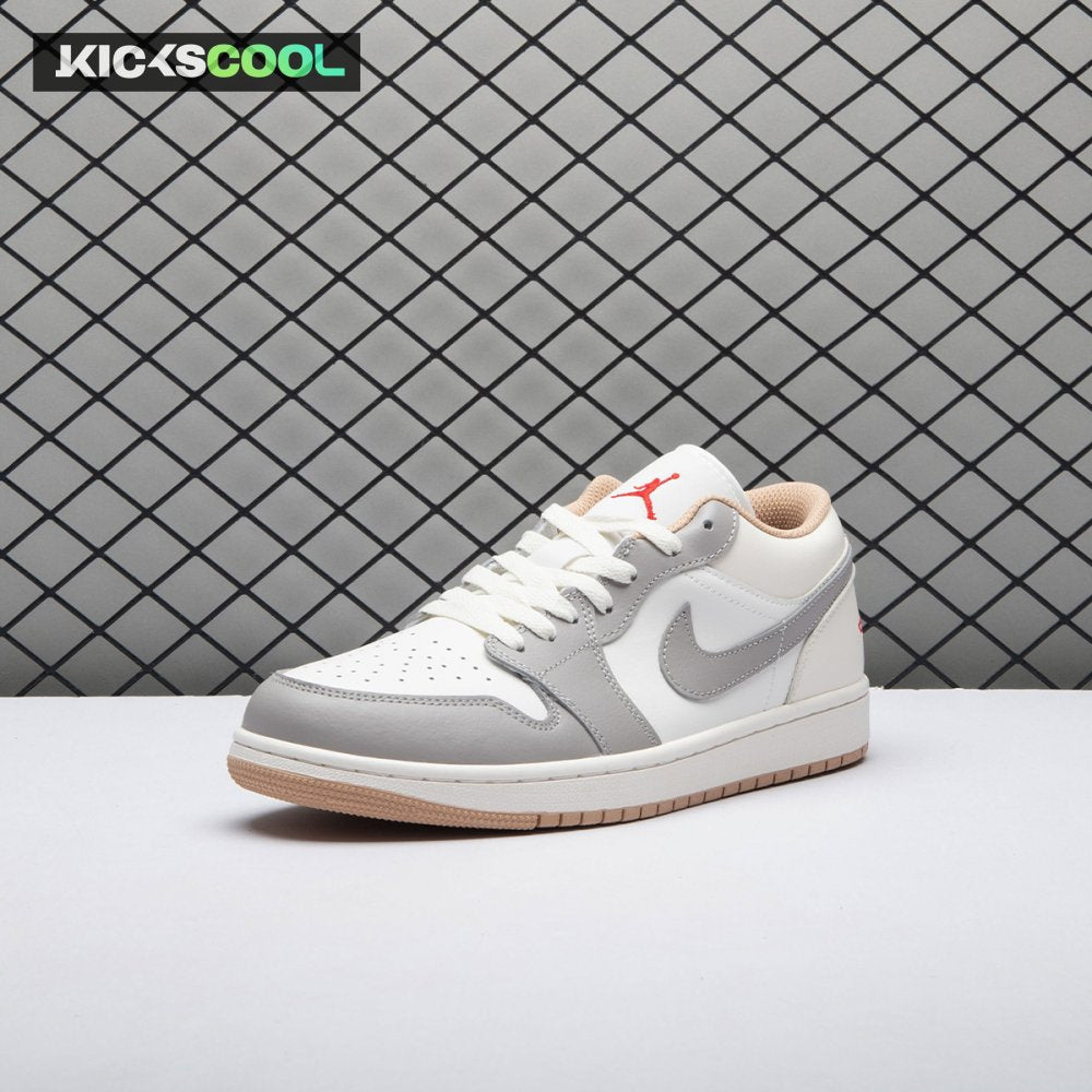 Jordan 1 Low Sail College Grey Rattan 553558-169 Unisex