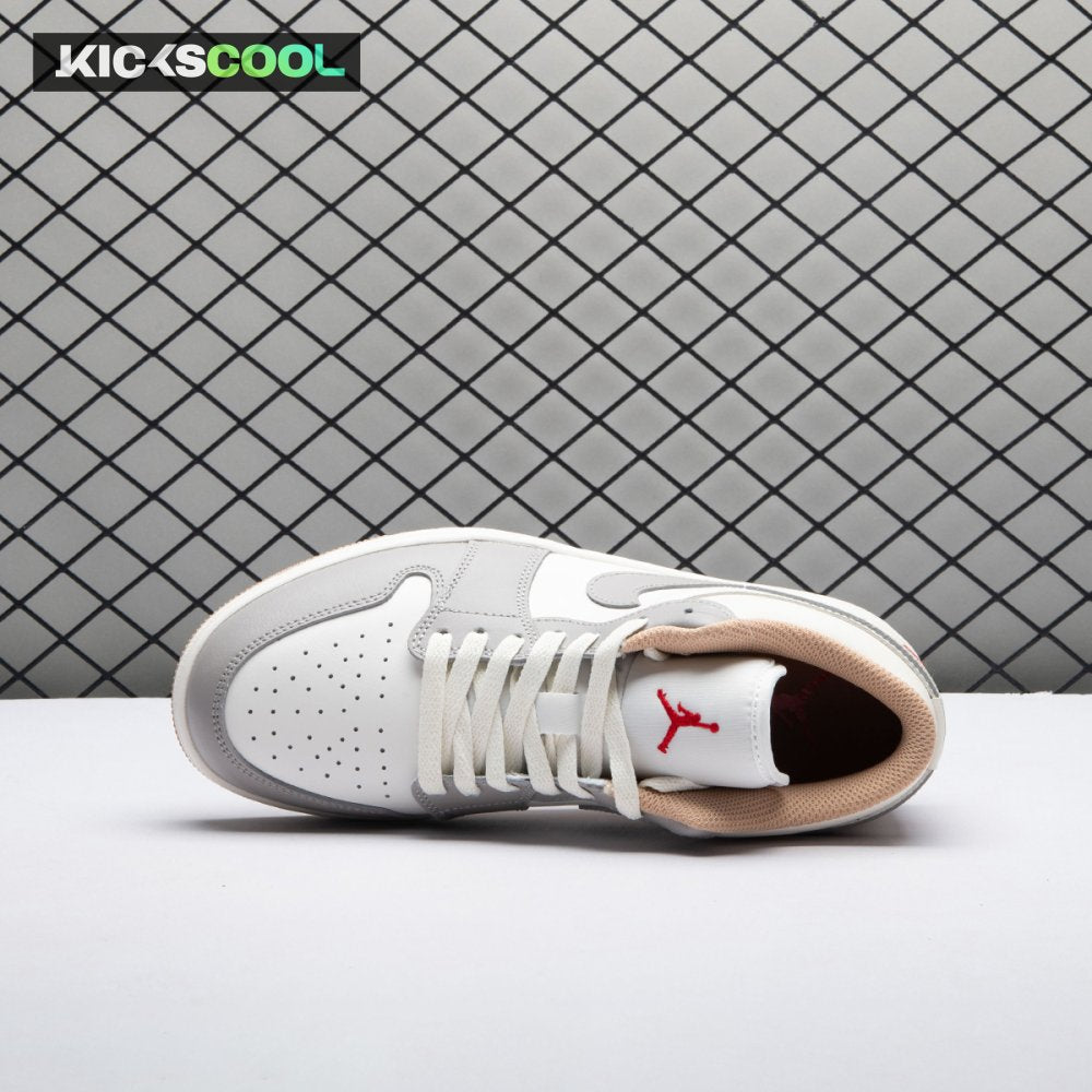 Jordan 1 Low Sail College Grey Rattan 553558-169 Unisex