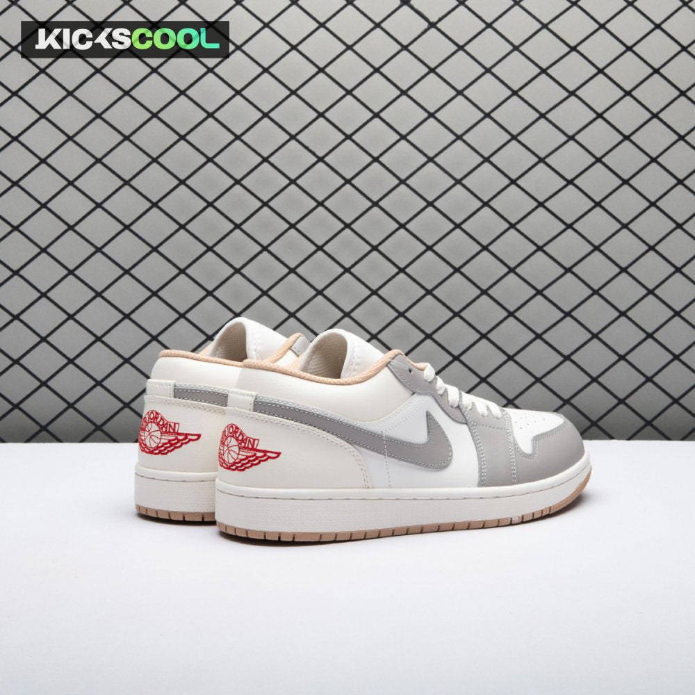 Jordan 1 Low Sail College Grey Rattan 553558-169 Unisex