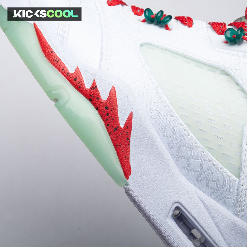 Jordan 5 Retro Low CLOT White Silk 20th Anniversary 1551183 Unisex
