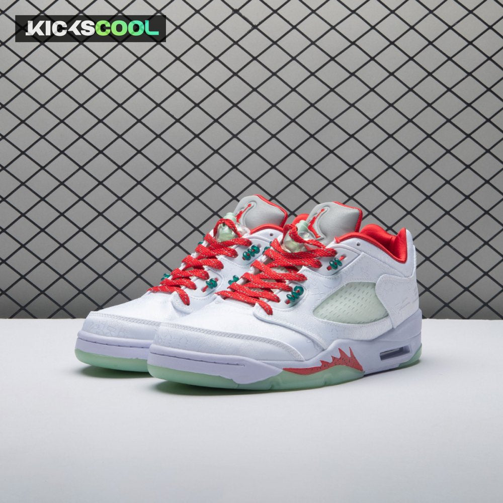 Jordan 5 Retro Low CLOT White Silk 20th Anniversary 1551183 Unisex