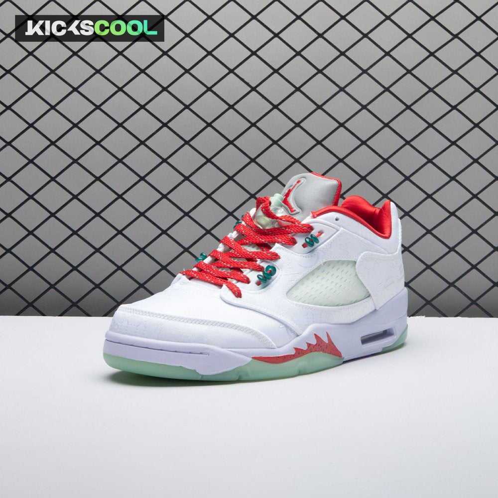 Jordan 5 Retro Low CLOT White Silk 20th Anniversary 1551183 Unisex