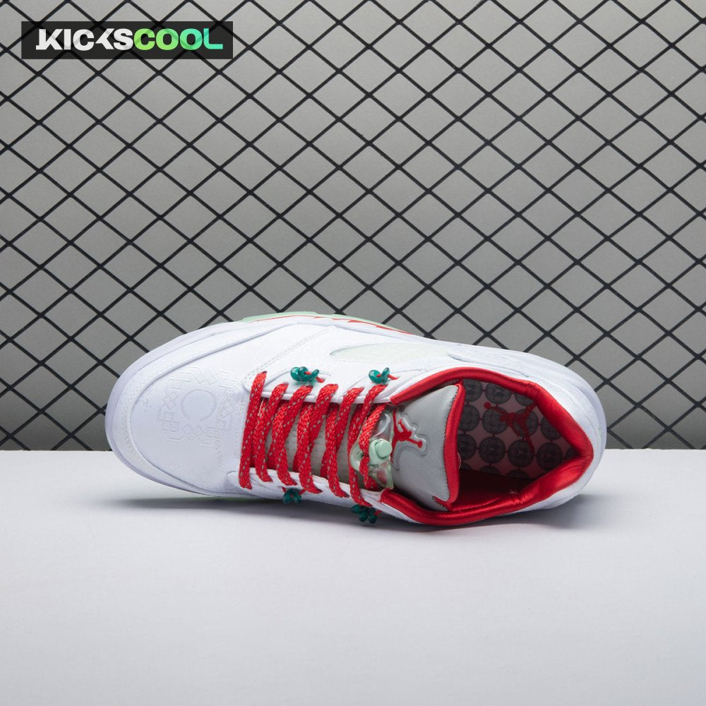 Jordan 5 Retro Low CLOT White Silk 20th Anniversary 1551183 Unisex