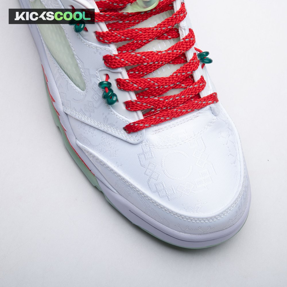 Jordan 5 Retro Low CLOT White Silk 20th Anniversary 1551183 Unisex
