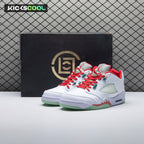 Jordan 5 Retro Low CLOT White Silk 20th Anniversary 1551183 Unisex