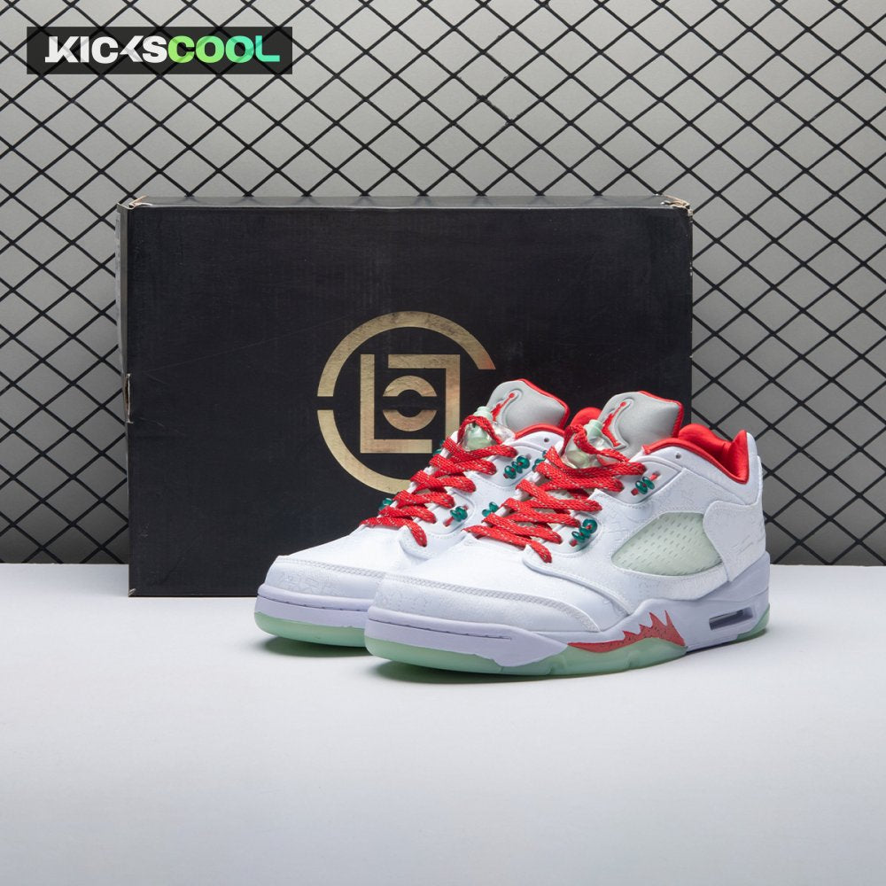 Jordan 5 Retro Low CLOT White Silk 20th Anniversary 1551183 Unisex