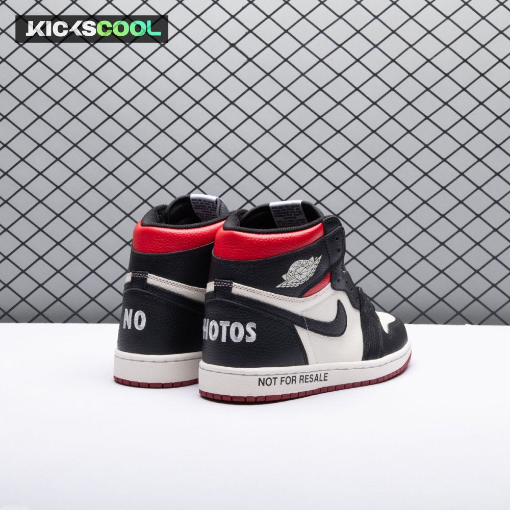 Jordan 1 Retro High Not for Resale Varsity Red 861428-106 Unisex