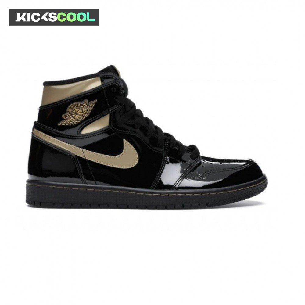 Jordan 1 Retro High Black Metallic Gold (2020) Unisex