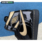 Jordan 1 Retro High Black Metallic Gold (2020) Unisex