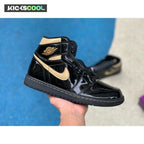 Jordan 1 Retro High Black Metallic Gold (2020) Unisex