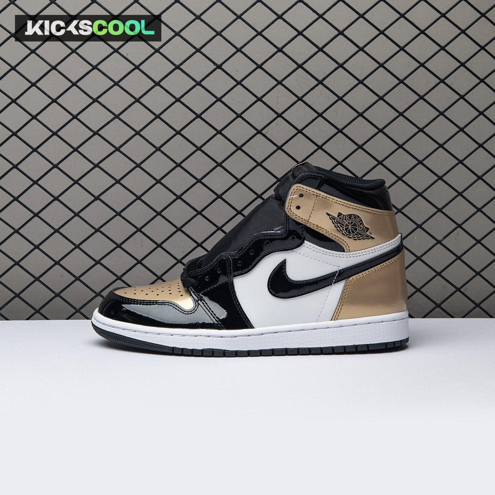 Jordan 1 Retro High NRG Patent Gold Toe Men's