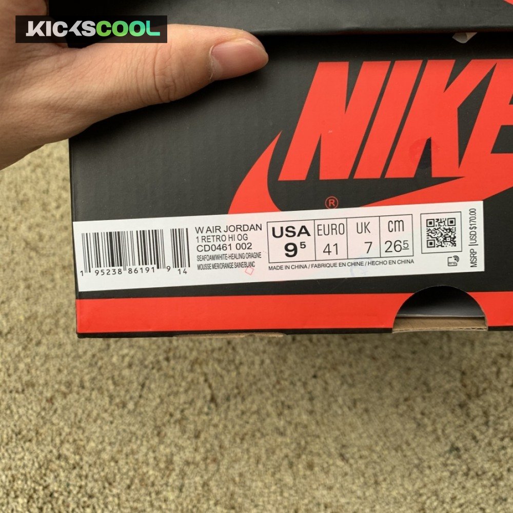Air Jordan 1 Retro High OG 'Seafoam' Unisex