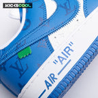 Nike Air Force 1 Low By Virgil Abloh White Royal Unisex