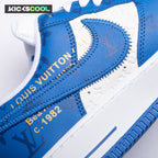 Nike Air Force 1 Low By Virgil Abloh White Royal Unisex