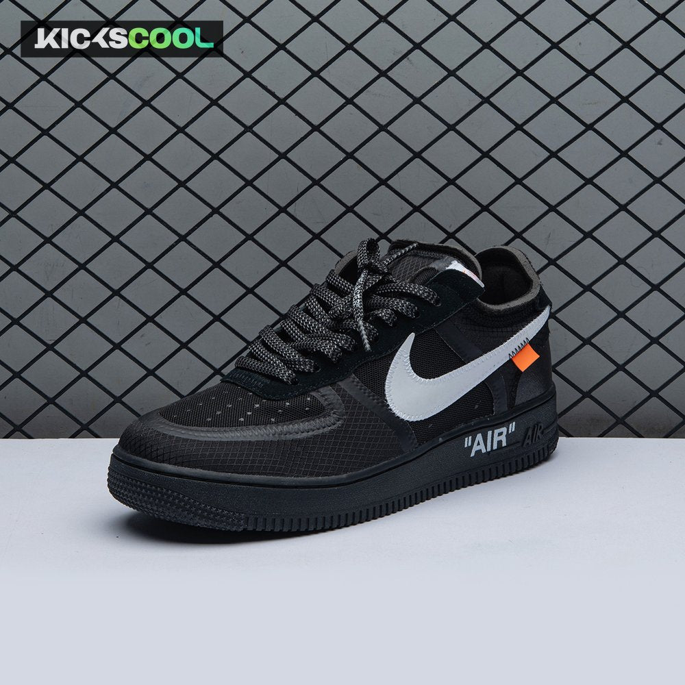 Nike Air Force 1 Low Off-White Black White AO4606 001 Unisex