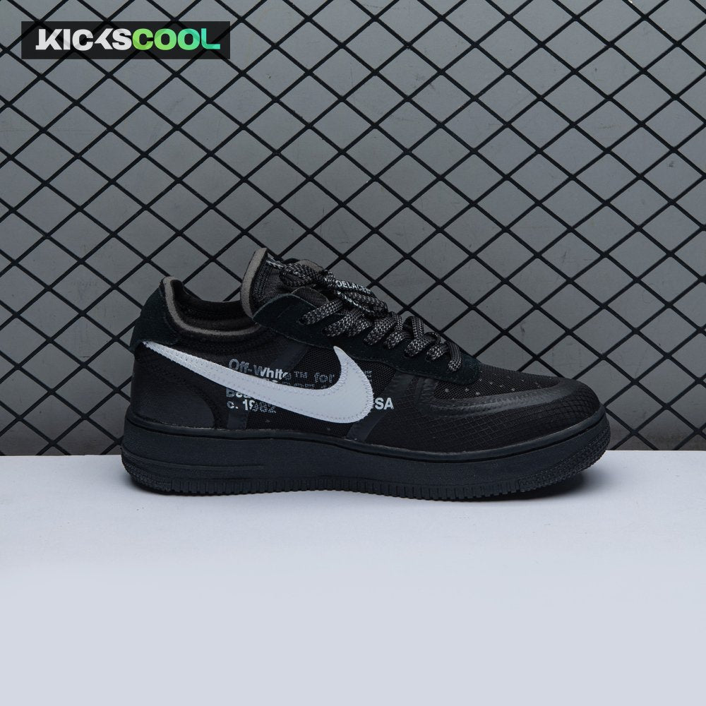 Nike Air Force 1 Low Off-White Black White AO4606 001 Unisex
