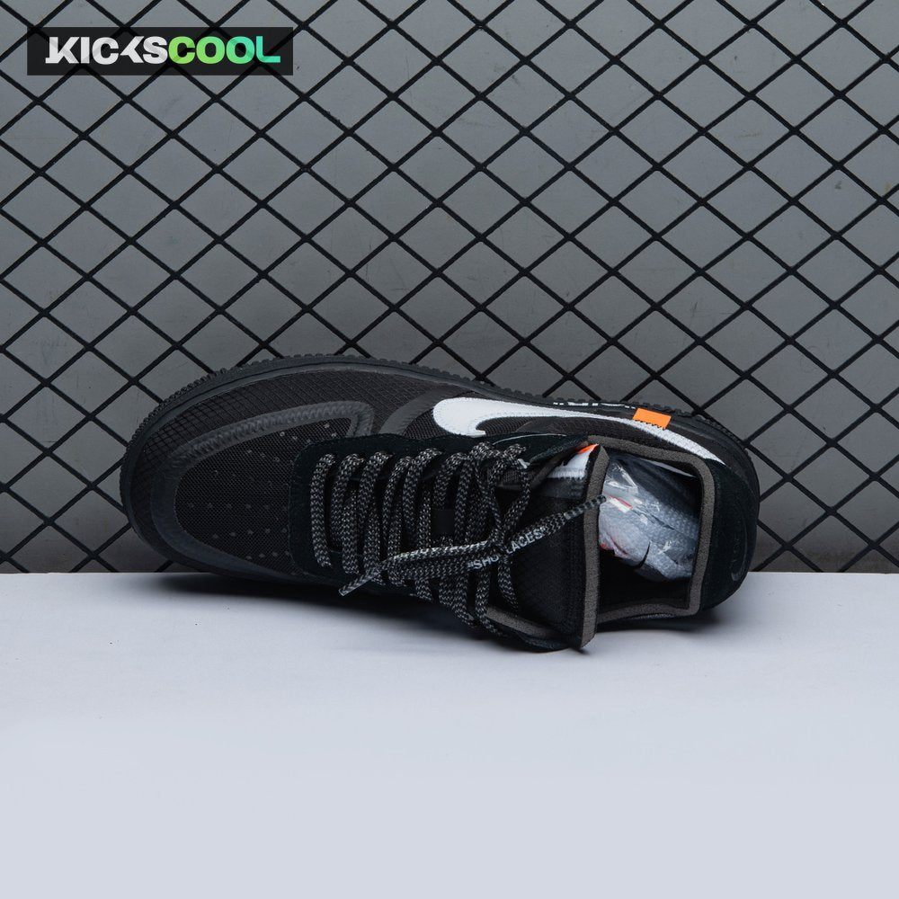 Nike Air Force 1 Low Off-White Black White AO4606 001 Unisex