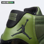 Air Jordan 11 Retro Army Green Black CT8012 300 Men's