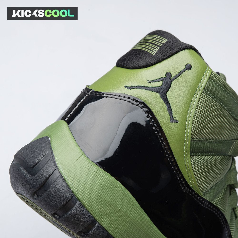 Air Jordan 11 Retro Army Green Black CT8012 300 Men's