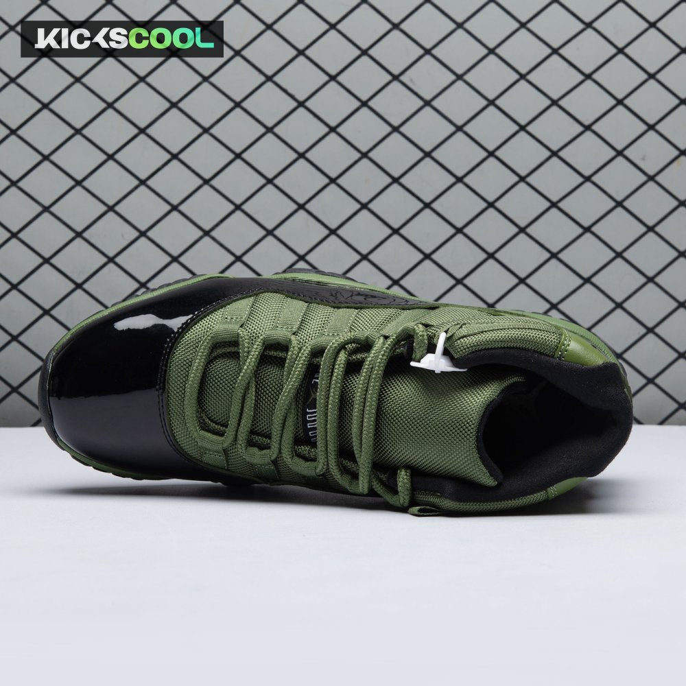 Air Jordan 11 Retro Army Green Black CT8012 300 Men's