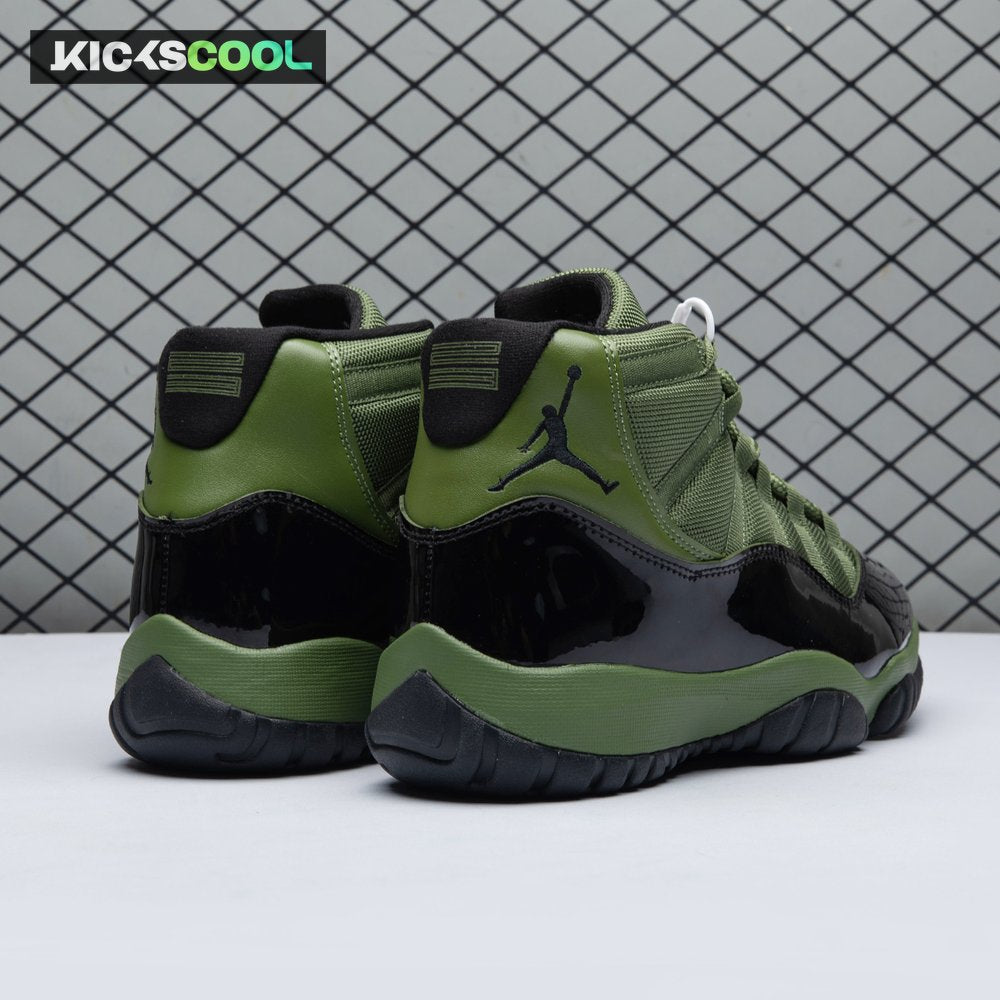 Air Jordan 11 Retro Army Green Black CT8012 300 Men's