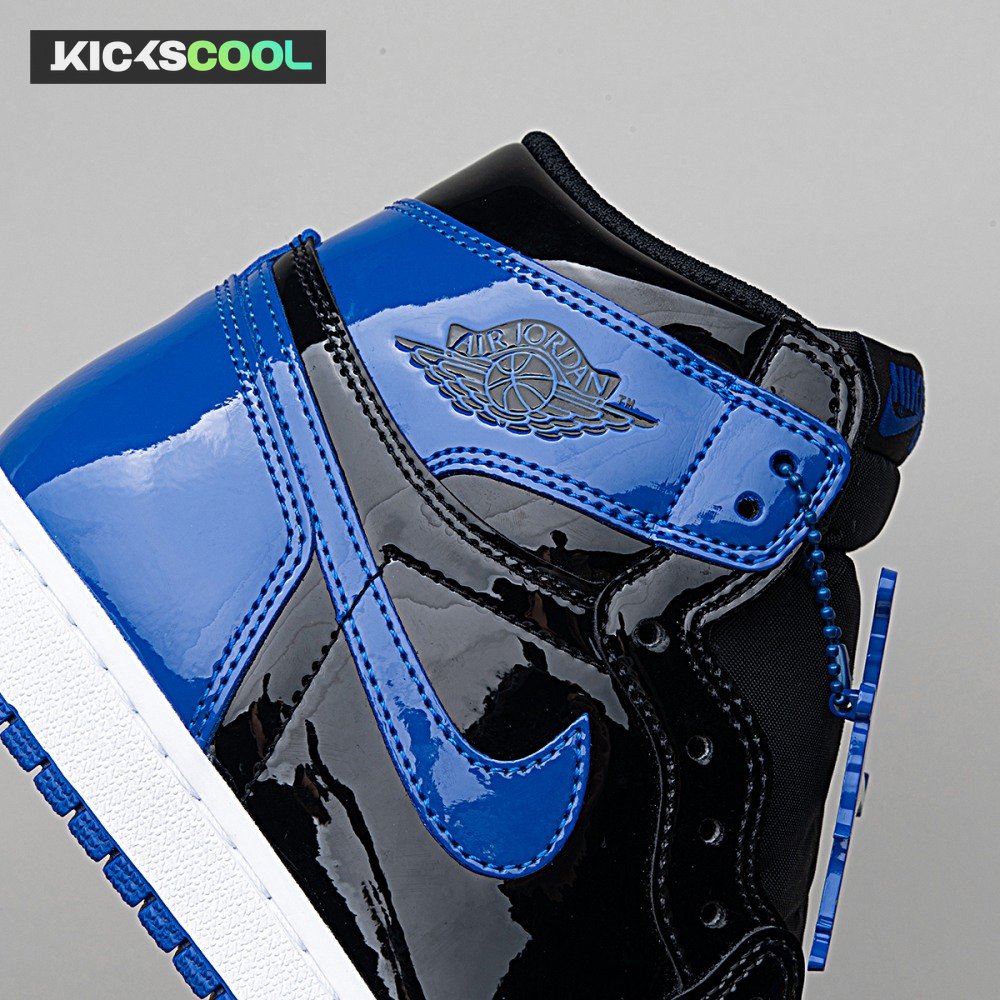 Air Jordan 1 High OG Patent Royal Men's