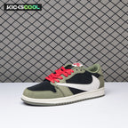 Air Jordan 1 Low Dark Green CQ4277-008 Unisex