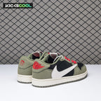 Air Jordan 1 Low Dark Green CQ4277-008 Unisex