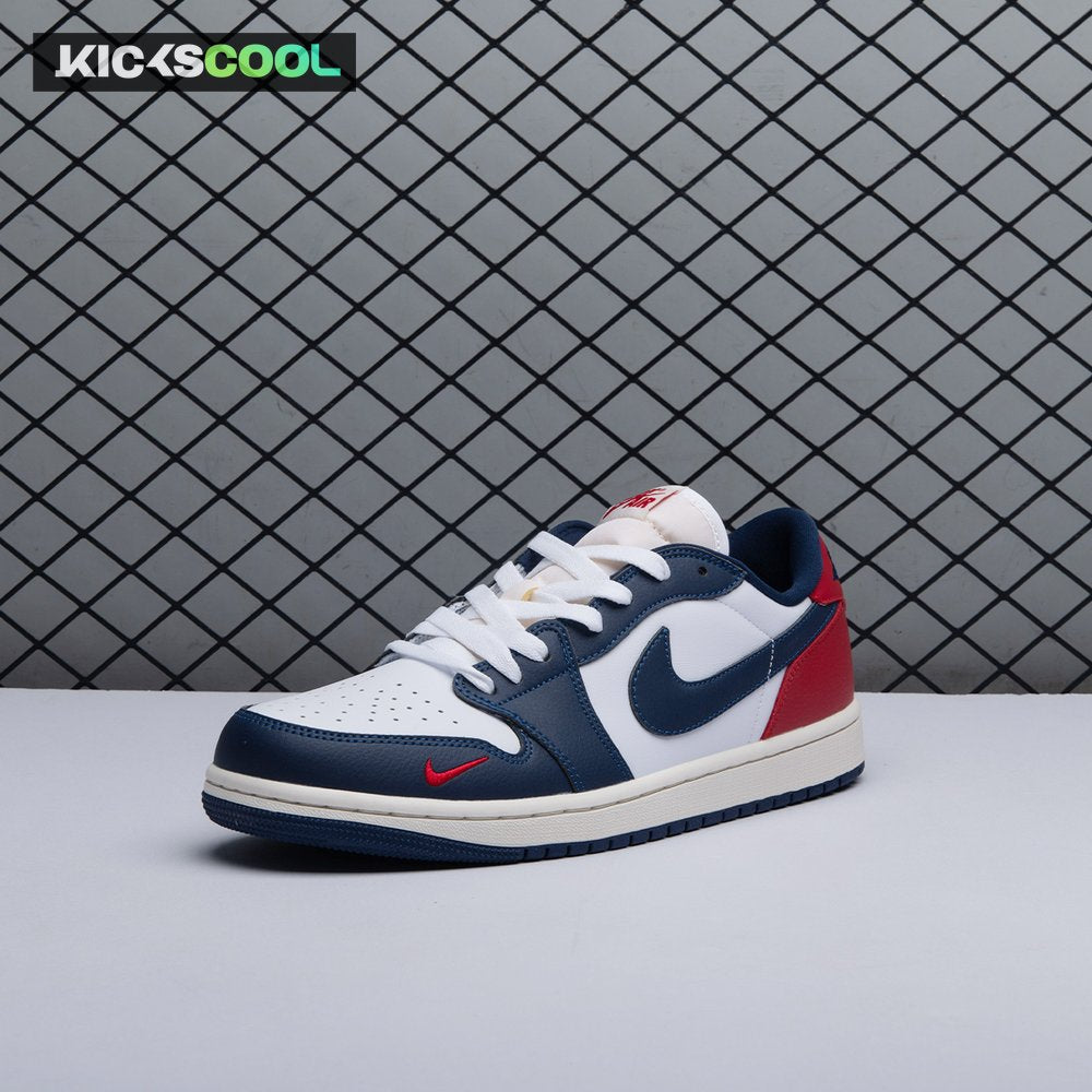 Air Jordan 1 Low OG 'Gym Red & Midnight Navy' HQ2993-100 Unisex