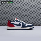 Air Jordan 1 Low OG 'Gym Red & Midnight Navy' HQ2993-100 Unisex