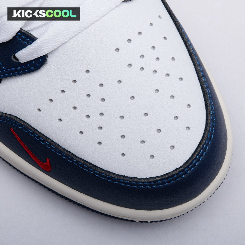 Air Jordan 1 Low OG 'Gym Red & Midnight Navy' HQ2993-100 Unisex