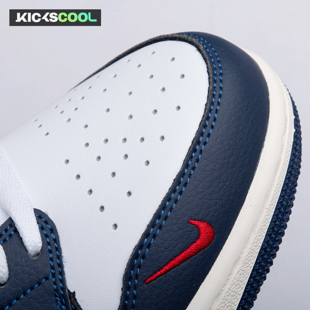 Air Jordan 1 Low OG 'Gym Red & Midnight Navy' HQ2993-100 Unisex