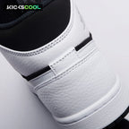 Air Jordan 1 Mid White Black Unisex