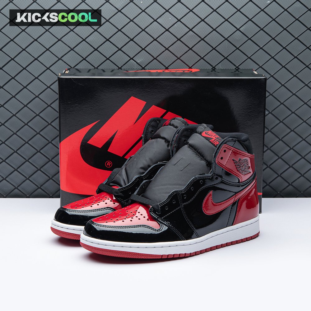 Air Jordan 1 Retro High OG Patent 'Bred' Unisex