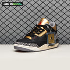 Air Jordan 3 Black Gold Men's