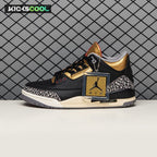 Air Jordan 3 Black Gold Men's