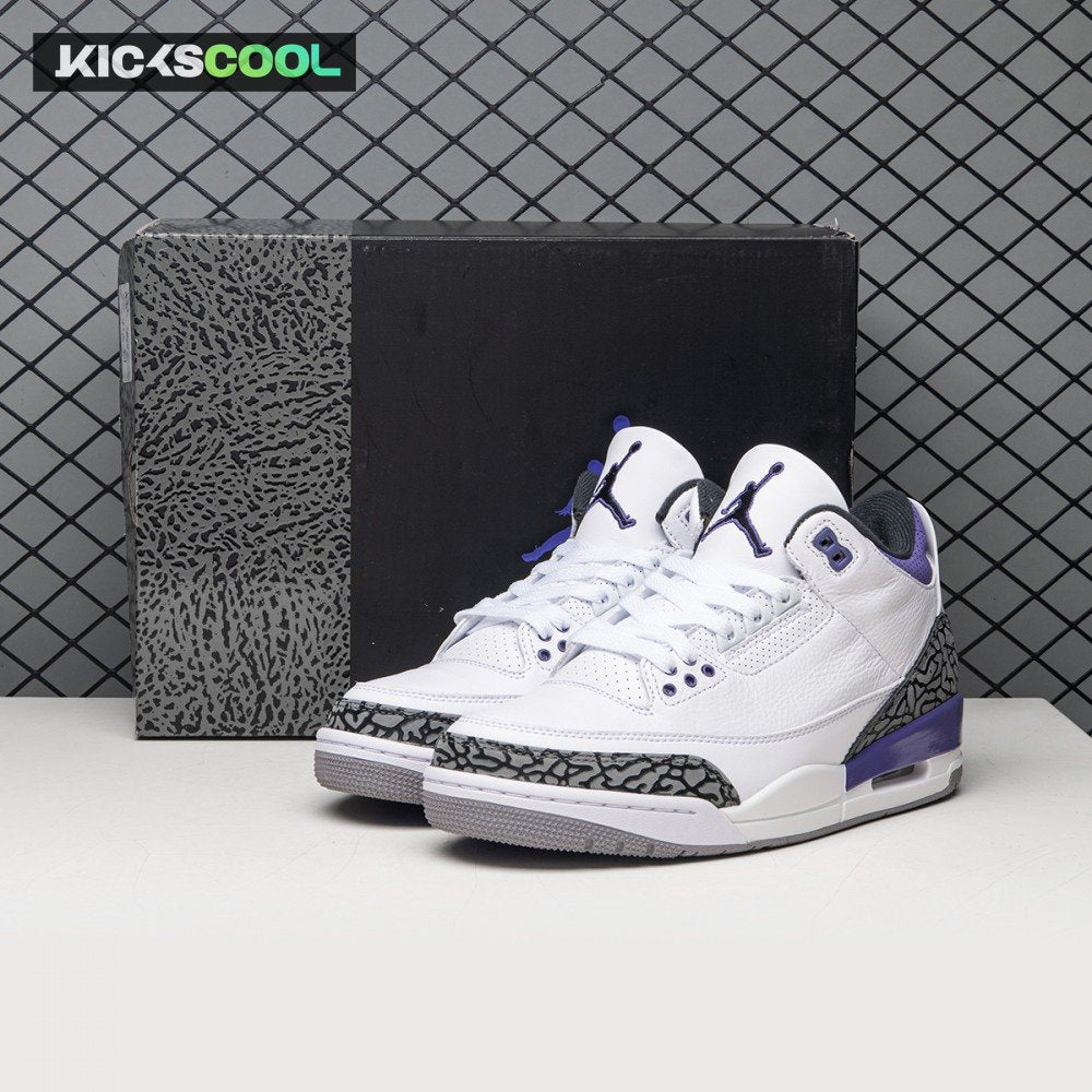 Air Jordan 3 Dark Iris CT8532-105 Men's