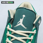 Air Jordan 3 Retro Bicoastal Black Malachite Fossil FZ7974-300 Unisex