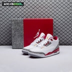 Jordan 3 Retro Cardinal Red CT8532-126 Unisex