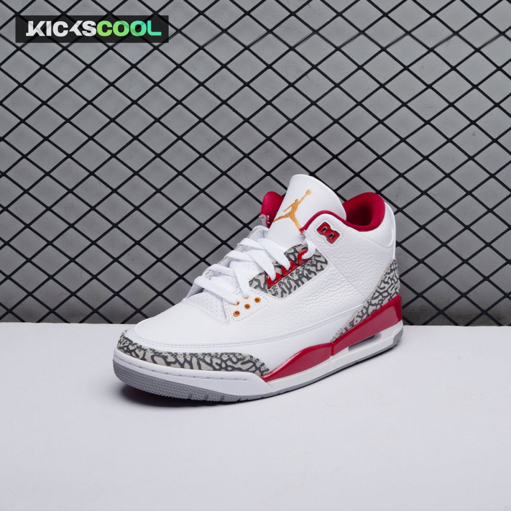 Jordan 3 Retro Cardinal Red CT8532-126 Unisex