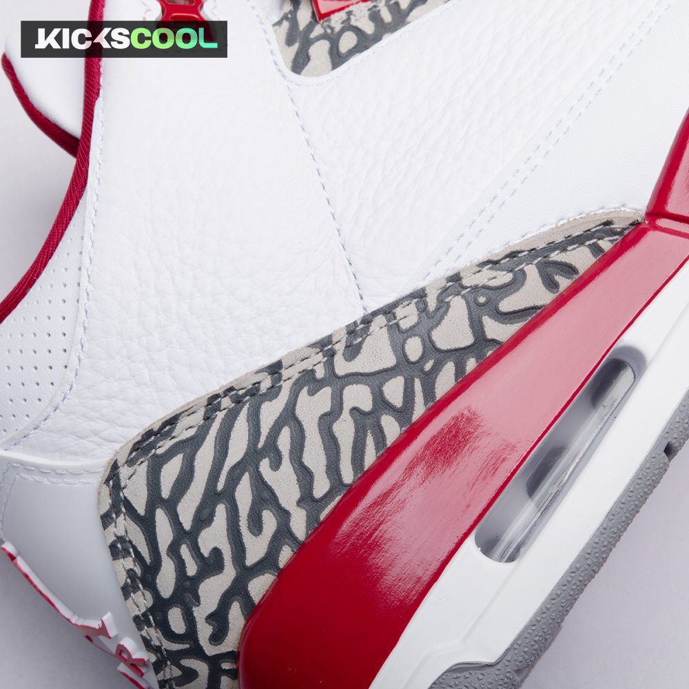 Jordan 3 Retro Cardinal Red CT8532-126 Unisex