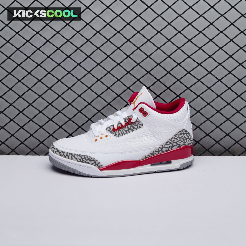 Jordan 3 Retro Cardinal Red CT8532-126 Unisex